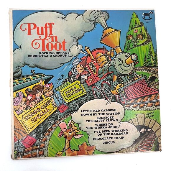 Puff 'n Toot Vintage Vinyl LP Record Album Rocking Horse Players - Picture 5 of 5